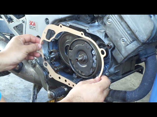 Suzuki RG Auto Replace Clutch Disc 离合器片更换