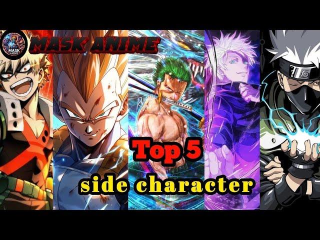 TOP 5 SIDE CHARACTERS IN ANIME தமிழில்#anime #tamil#zoro#naruto#trending