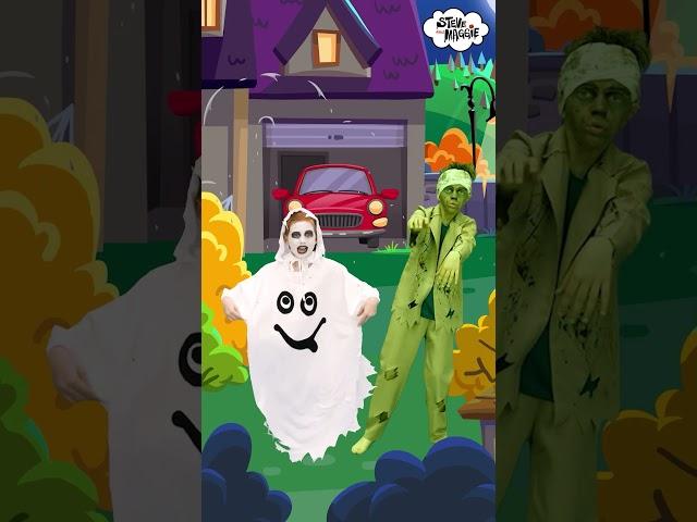 Steve and Maggie Finger Family Halloween Monsters #shorts #halloween #steveandmaggie