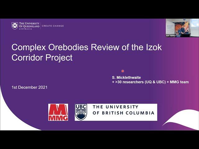 Izok Lake Complex Orebodies Project