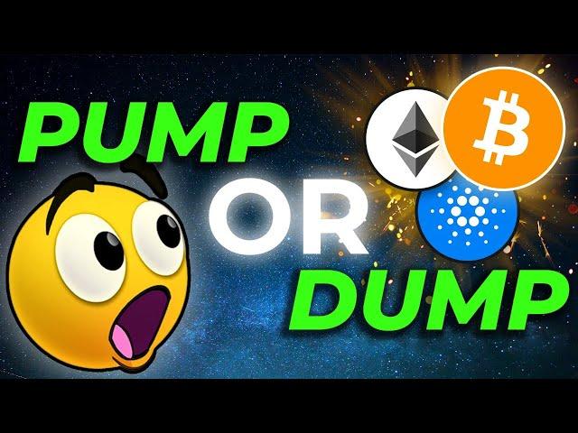 HUGE DUMP INCOMMING FOR BITCOIN?!!!!!  Bitcoin & Ethereum Price Prediction // Daily Crypto Trading