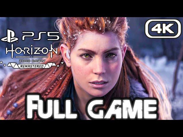 HORIZON ZERO DAWN REMASTERED Gameplay Walkthrough FULL GAME (4K 60FPS) No Commentary