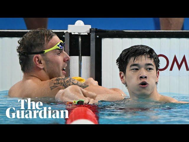 China’s Pan Zhanle accuses Australian and US swimmers of unsportsmanlike behaviour