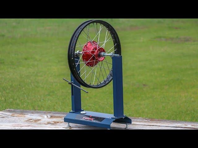 The Easiest Way To True Motorcycle Wheels!