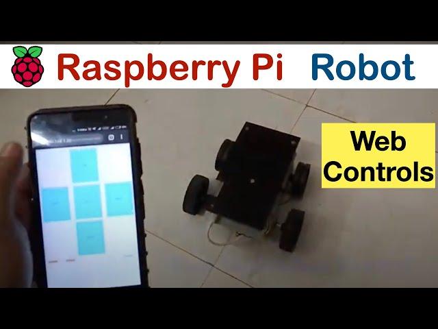 How to build a Raspberry Pi Web Application controlled Robot (EarthRover #1)