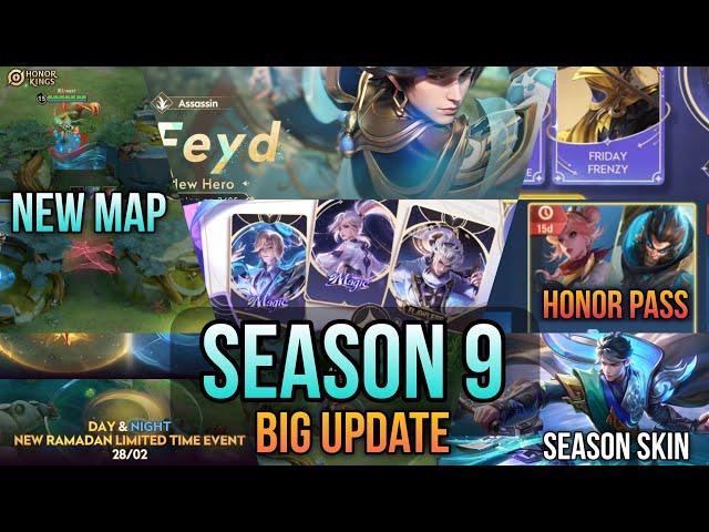 BIG UPDATE IS COMING | SEASON 9 | NEW HERO, SKIN, HONOR PASS, EVENTS | HONOR OF KINGS