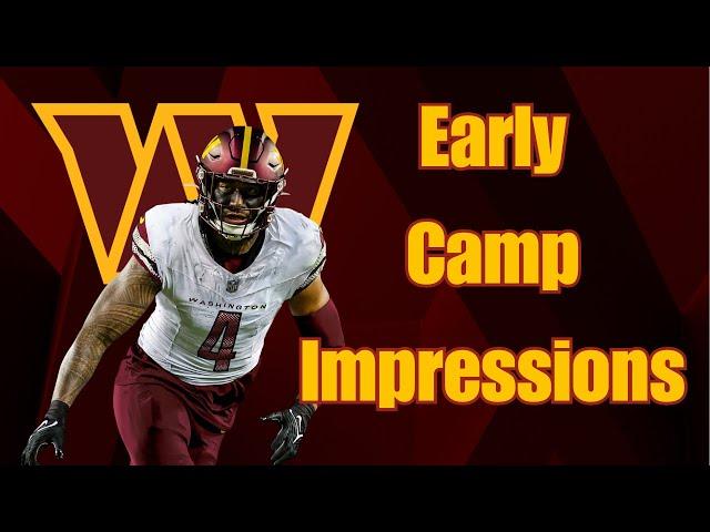 Commanders Early Camp Takeaways with Nicki Jhabvala