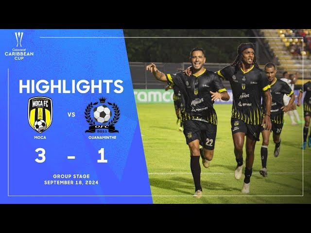 Moca vs Ouanaminthe FC | 2024 Concacaf Caribbean Cup | Group Stage