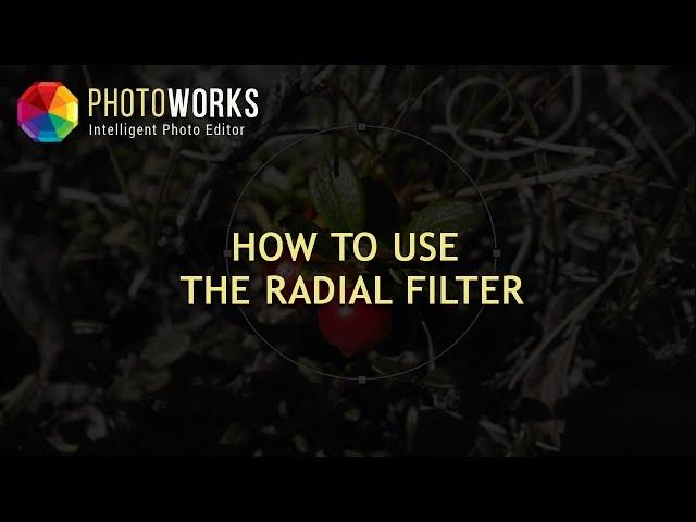How to Use the Radial Filter in PhotoWorks