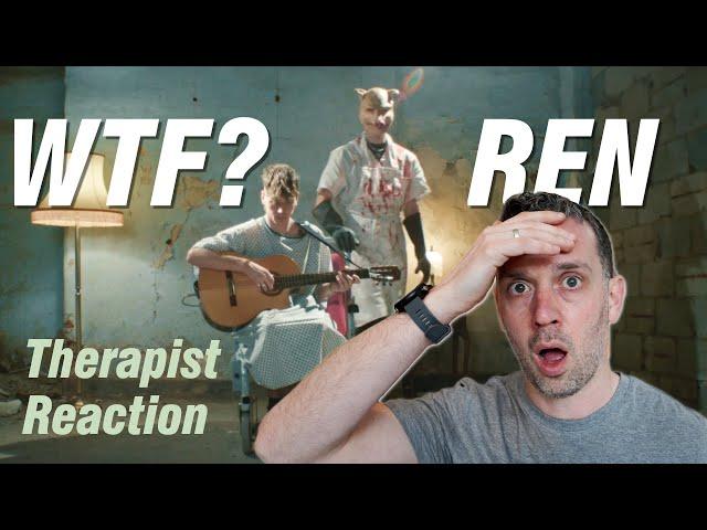 Psychological Therapist REACTs and analyzes Hi Ren by Ren | Acceptance and Commitment Therapy