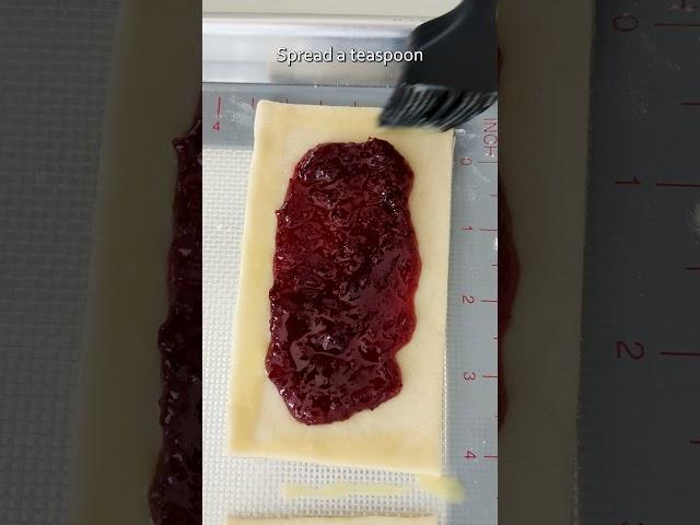 How to Make Homemade Pop Tarts or Toaster Strudels | Cherry Pop Tarts Recipe | The Floral Apron