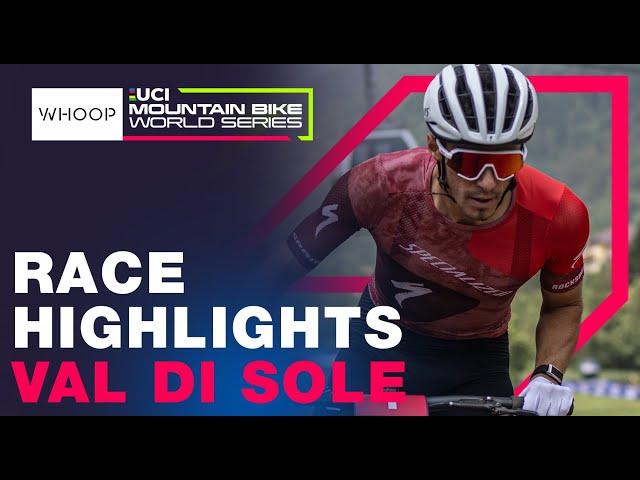 RACE HIGHLIGHTS | Elite Men 2025 UCI XCO World Cup - Round 5 Val Di Sole 