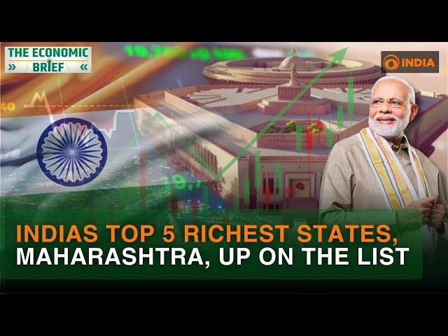 Top 5 richest states in India | How states can meet 2047 targets? | India's Economy Boom | DD India