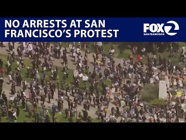 No arrests reported at San Francisco's 'No Kings' protest | KTVU