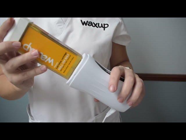 Step 1/10 on How to use waxup roll on wax at home