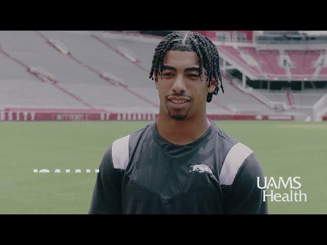 Isaiah Sategna - Arkansas Razorbacks® Wide Receiver