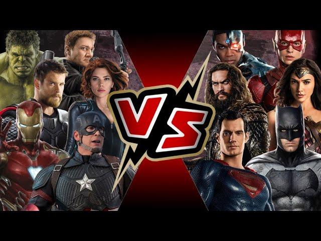 AVENGERS  JUSTICE LEAGUE.. WHICH TEAM ARE STRONGER? 