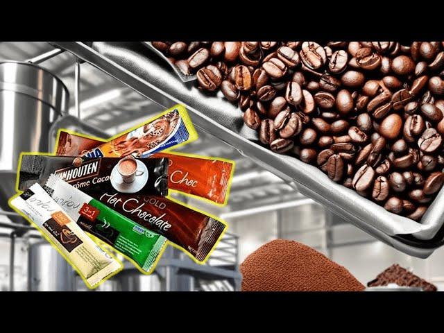 Automatic Instant Coffee Powder Packing Production Line - Factory Made