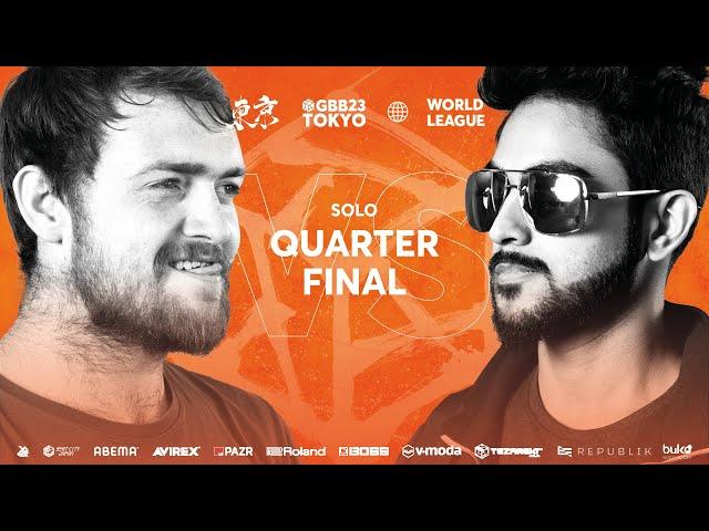 NaPoM  vs Dilip  | GRAND BEATBOX BATTLE 2023: WORLD LEAGUE | Solo Quarter Final