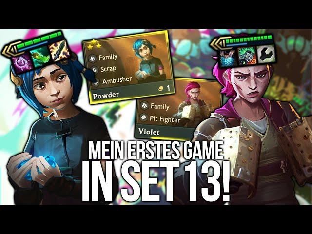 Mein ERSTES Gameplay im NEUEN Set! | TFT Set 13