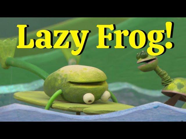 THE LAZY FROG - a MR WOOKA puppet show - nanalan'