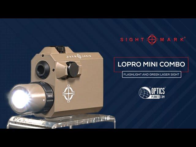 Sightmark LoPro Mini Combo Flashlight and Green Laser Sight - OpticsPlanet com