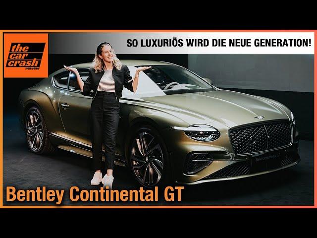 Bentley Continental GT (2024) So luxuriös wird die neue Generation! Review | Test | Cabrio GTC | POV