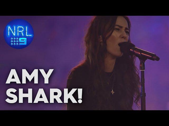 Amy Shark NRL 2020 Grand Final Performance | NRL on Nine