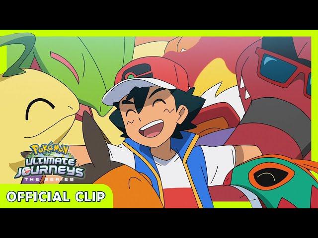 Ash's Pokémon Reunite! | Pokémon: Ultimate Journeys: The Series | Official Clip