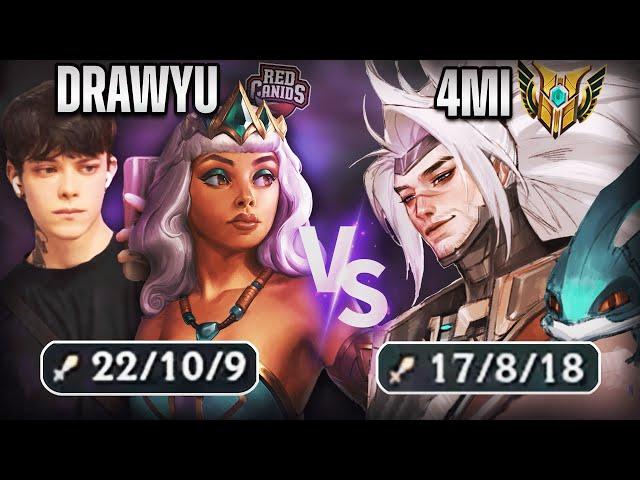 ENFRENTEI O DRAWYU MONO QIYANA DA RED EM UM JOGO COM QUASE 100 KILLS - yasuo mid