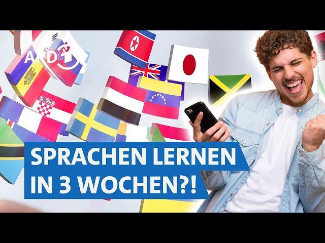 Sprache lernen in 3 Wochen: Selbsttest mit KI-App! ️| Servicezeit WDR