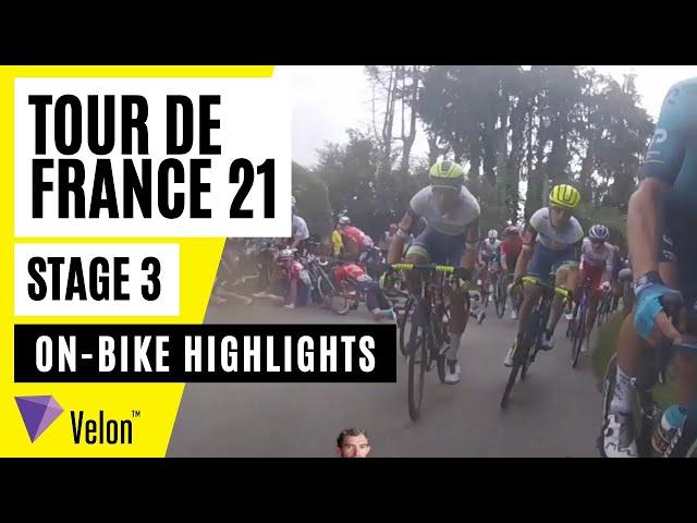 Tour de France 2021: Stage 3 On-Bike Highlights