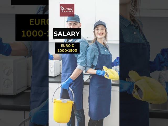 BULGARIA is looking for dedicated CLEANERS to join their workforce!  #job #jobseekers #2024jobs