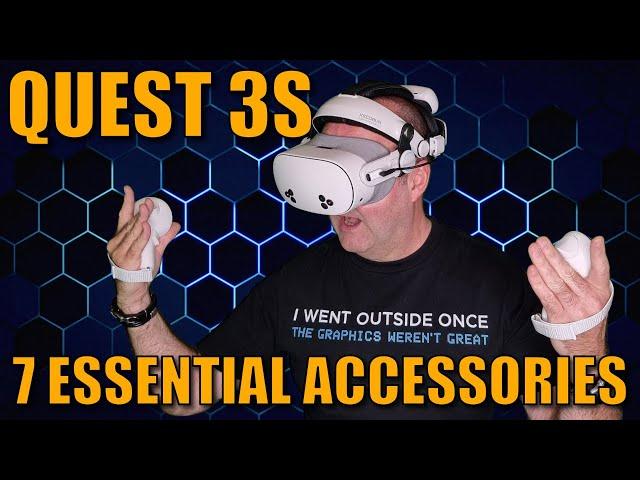 Meta Quest 3S - 7 ESSENTIAL Accessories