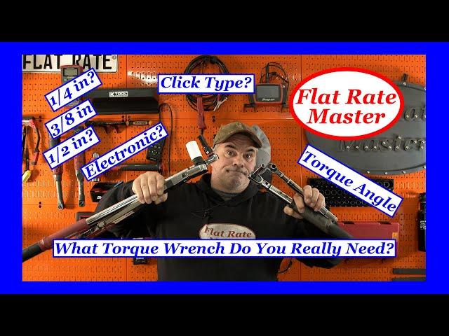 What Torque Wrench Do You Really Need?