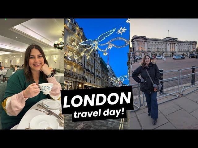 LONDON TRAVEL DAY | An American's First Time in England!