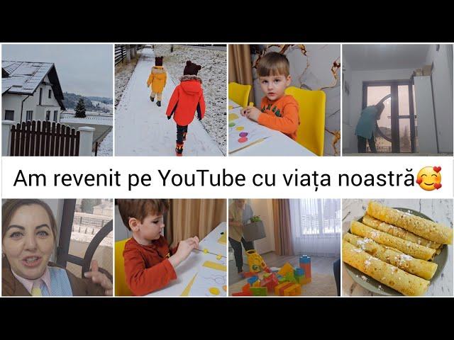 Prima Zăpadă şi povestesc ce am mai facut si de ce am lipsit