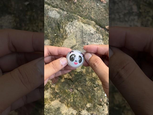 Find panda candy containing caterpillars and share with the fish #shorts #share