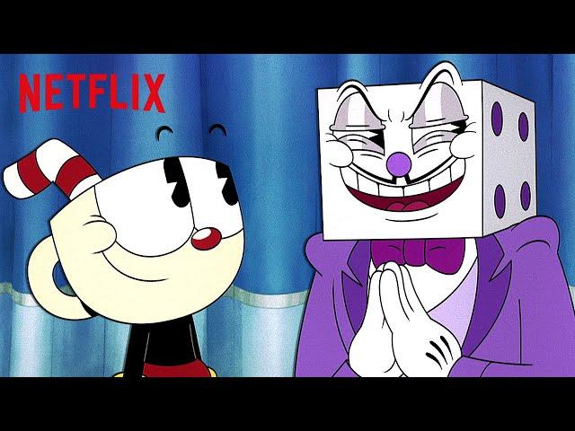 Cuphead Rolls with King Dice  The Cuphead Show! | Netflix After School