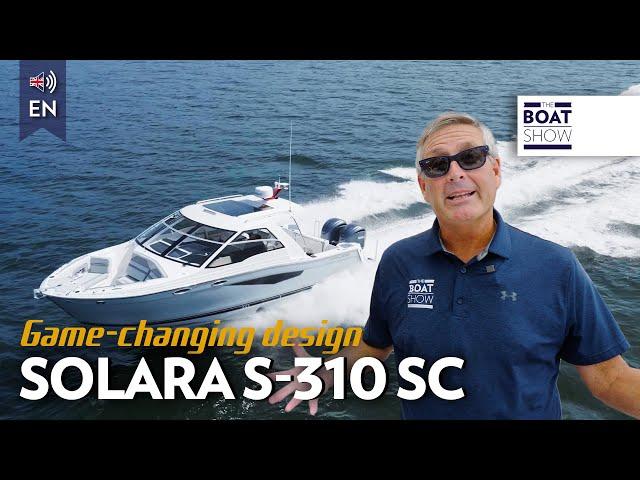 SOLARA S 310 Sport Coupè seen at FLIBS 2023 - The Boat Show