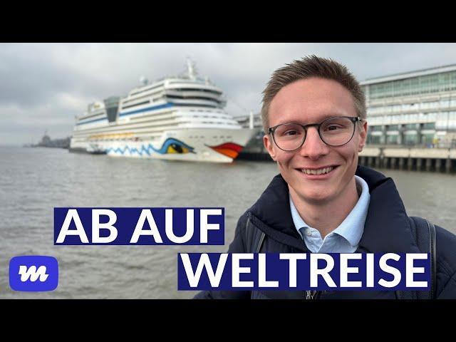 AIDA-Weltreise 2024/25: Stefan geht mit mir an Bord auf AIDAsol - Allein mit 22 unterwegs!