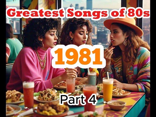 1981 Greatest Songs Part 4 #music #80ssongs #80smusic #80s #1980s #1980smusic