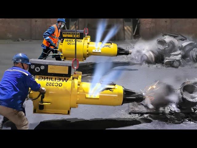 Crazy Chinese Air Hammers Invented For Extreme Demolitions