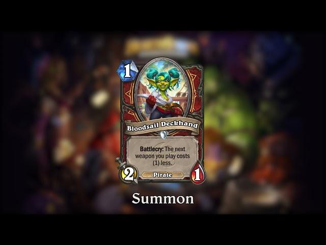 Hearthstone - Bloodsail Deckhand Voice Lines