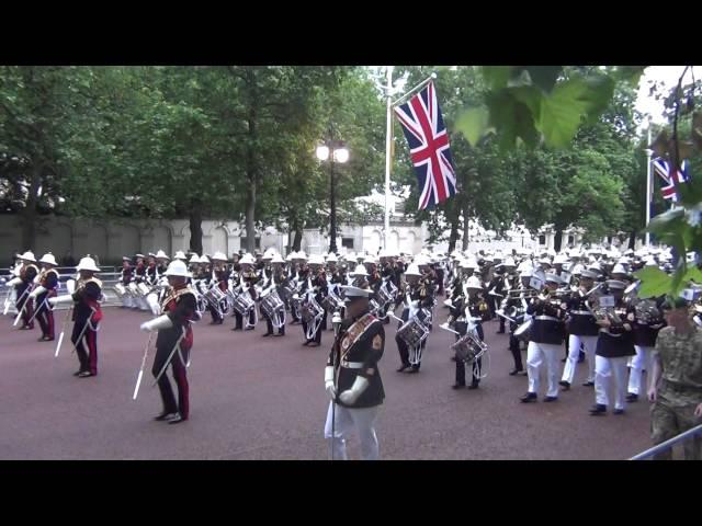 Beating Retreat Royal Marines 2014