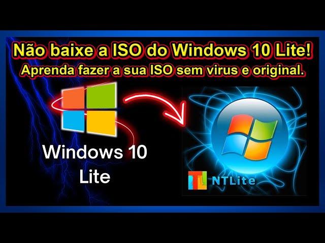 Windows 10 Lite 22H2 Original, how to optimize and make your ISO light