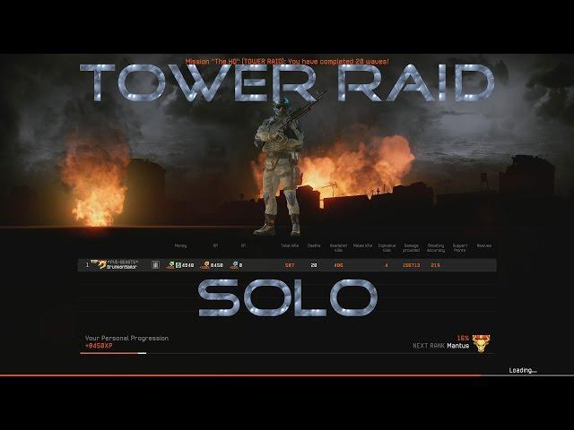 Warface - TOWER RAID ALONE