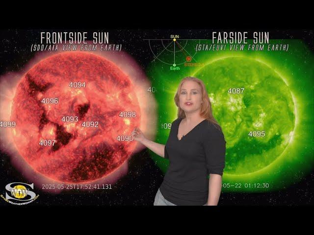 Our Sun's Hot Longitude and a Side of Aurora | Space Weather News 26 May 2025