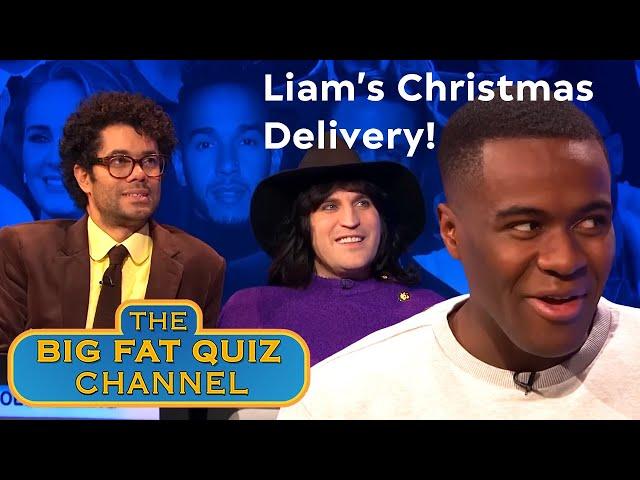 Liam From Bake Off Has A Christmas Delivery | Big Fat Quiz