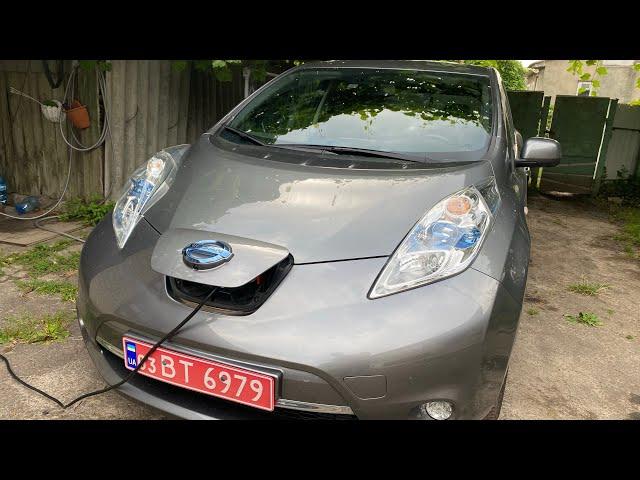 Nissan Leaf  2016 рік ,30 kwt ! Знайомство ! Здивування ! Економія !